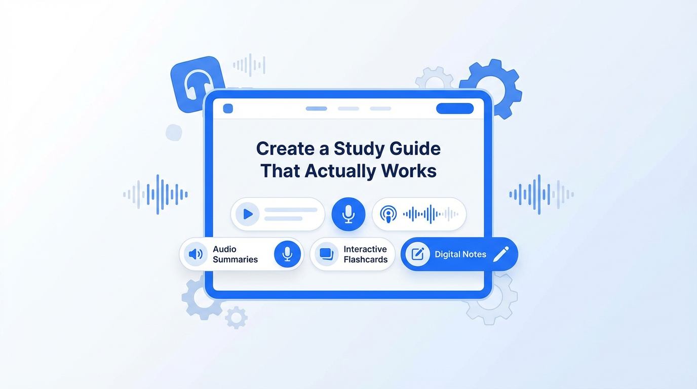 Create a Study Guide That Actually Works | SparkPod
