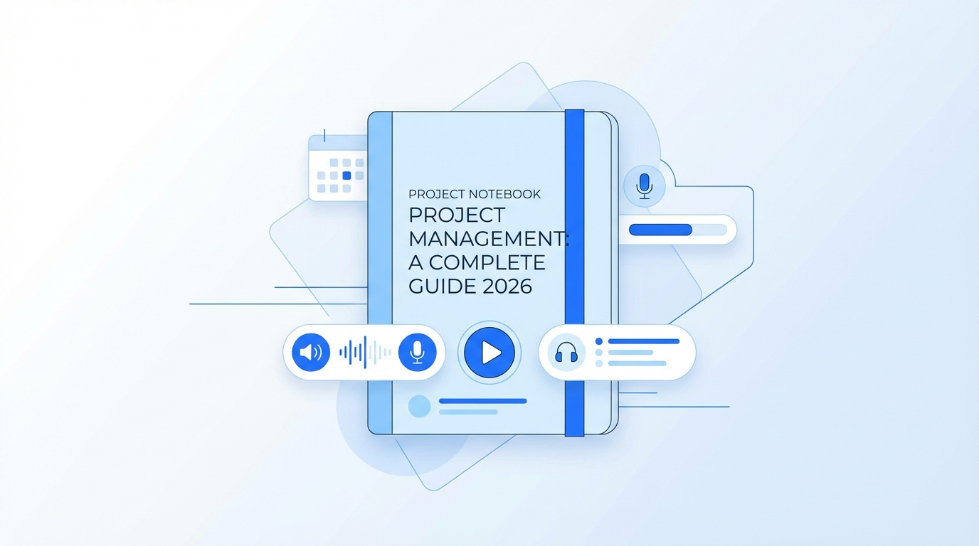Project Notebook Project Management: A Complete Guide 2026 | SparkPod