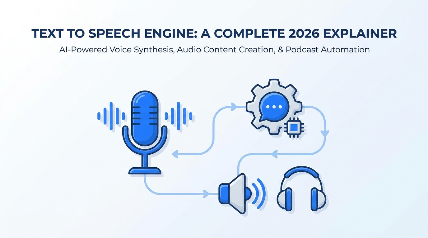 Text To Speech Engine A Complete 2026 Explainer SparkPod text-to-speech-engine-a-complete-2026-explainer-sparkpod