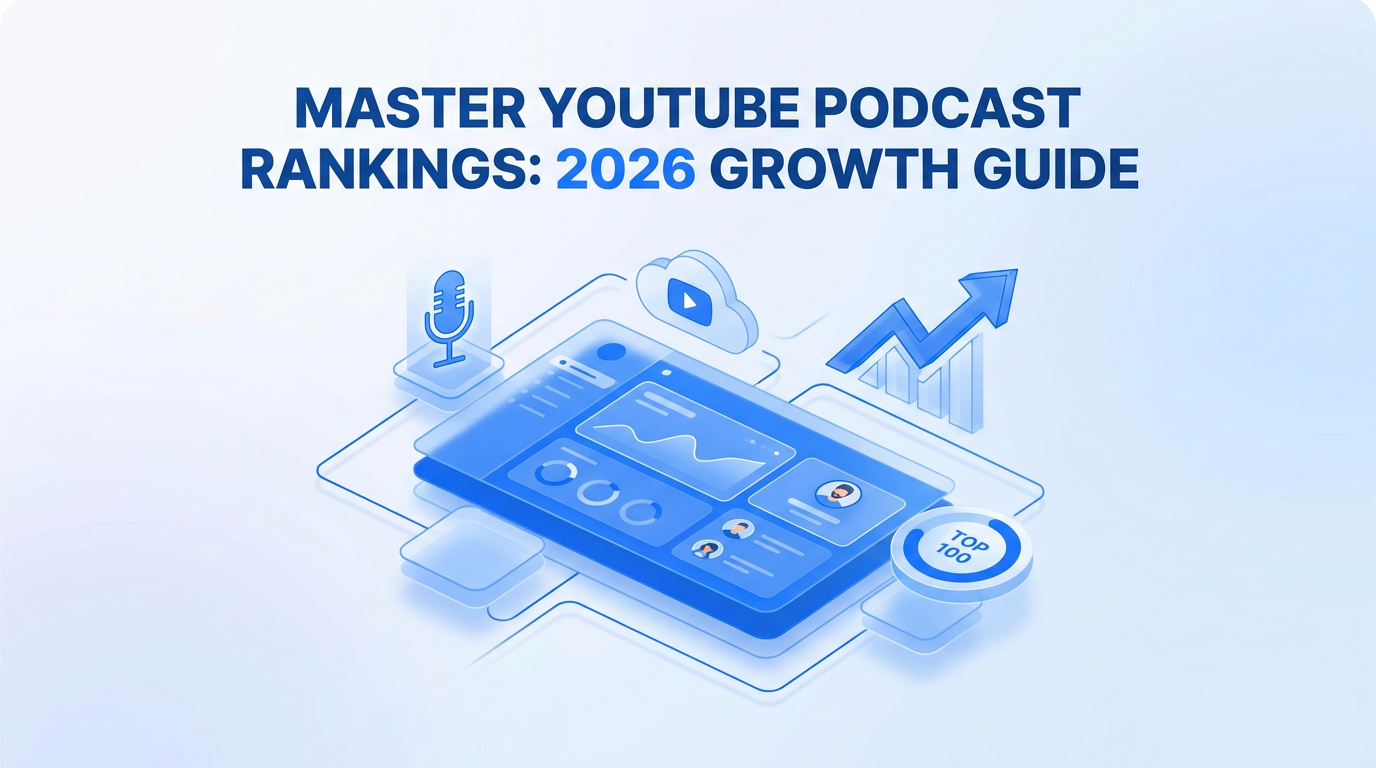 Master YouTube Podcast Rankings: 2026 Growth Guide | SparkPod