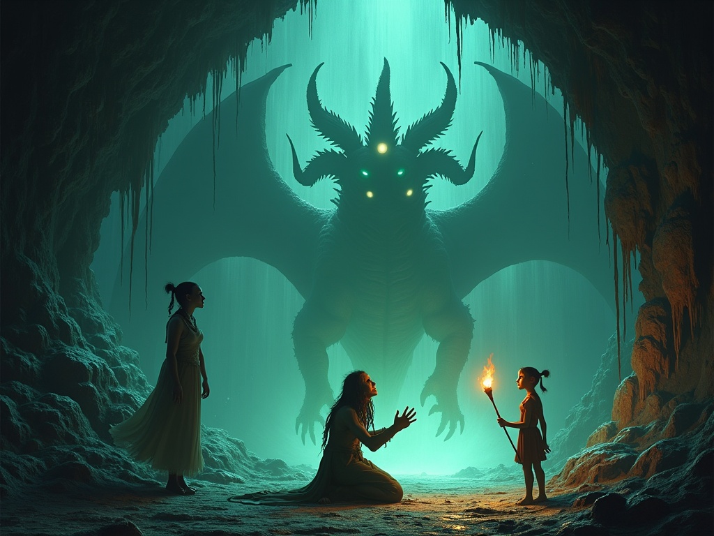 Hulil's Cavern: A Tiamat Tale