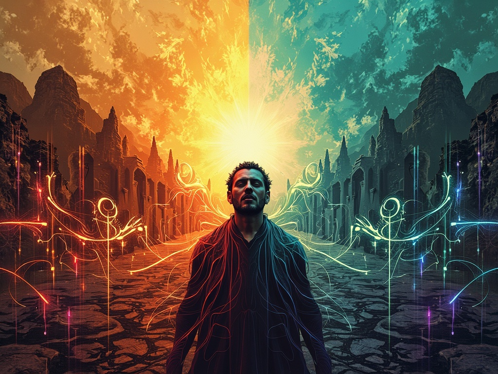 Echoes of the Past: Kurdish Folk Remix with Soulful Male Vocals and Timeless Tembûr & Daf Melodies